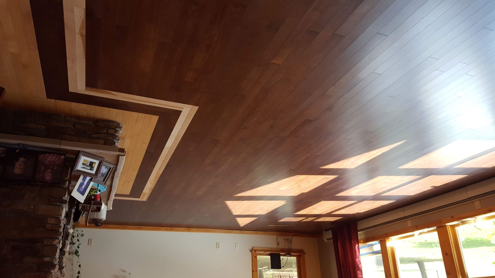A beautiful hardwood floor